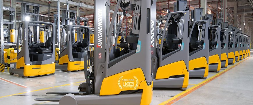 Jungheinrich livre son 100 000e Chariot Lithium